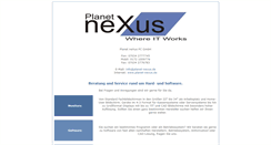 Desktop Screenshot of planet-nexus.de