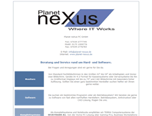 Tablet Screenshot of planet-nexus.de